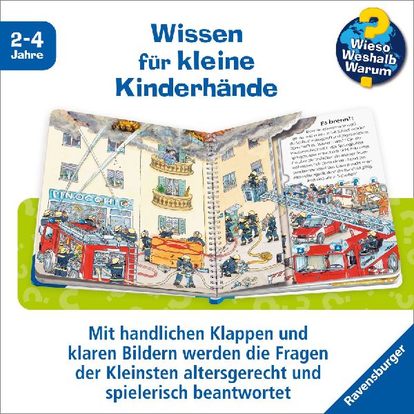 Wieso? Weshalb? Warum? junior, Band 2: Die Feuerwehr
