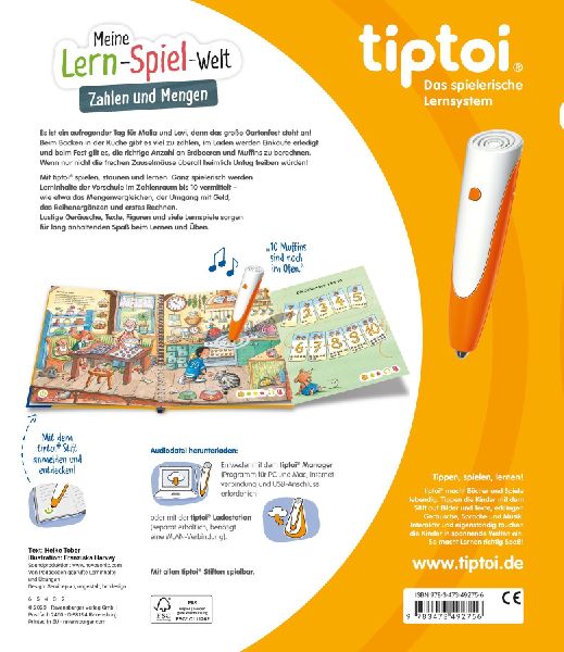 tiptoi® Meine Lern-Spiel-Welt - Zahlen und Mengen