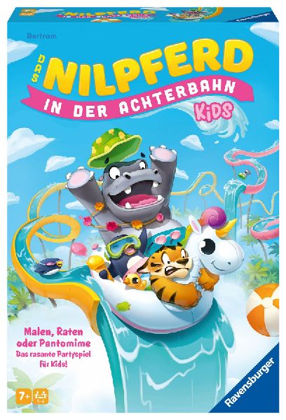 Ravensburger 22361 - Das Nilpferd in der Achterbahn Kids - Ges...