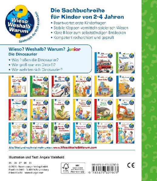 Wieso? Weshalb? Warum? junior, Band 25: Die Dinosaurier