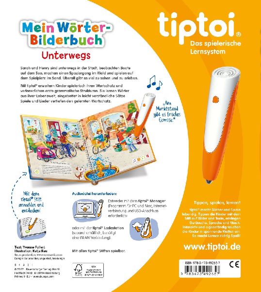 tiptoi® Mein Wörter-Bilderbuch Unterwegs