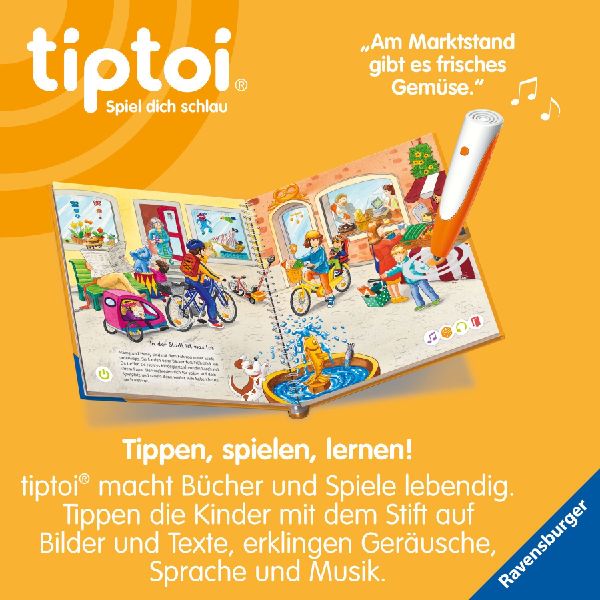 tiptoi® Mein Wörter-Bilderbuch Unterwegs