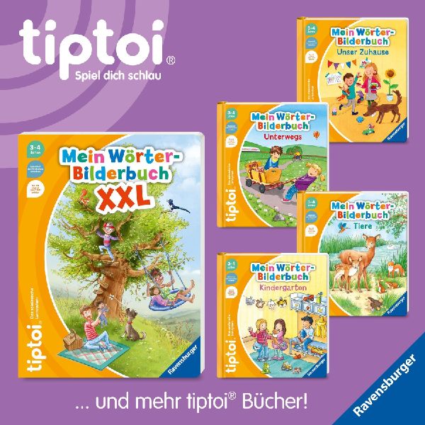 tiptoi® Mein Wörter-Bilderbuch Unterwegs
