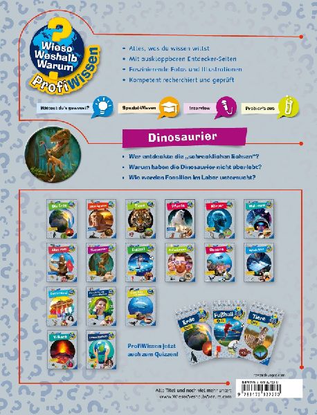 Wieso? Weshalb? Warum? ProfiWissen: Dinosaurier (Band 12)