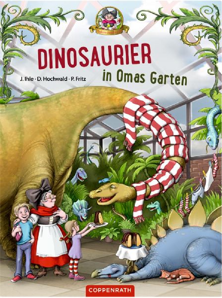 Dinosaurier in Omas Garten