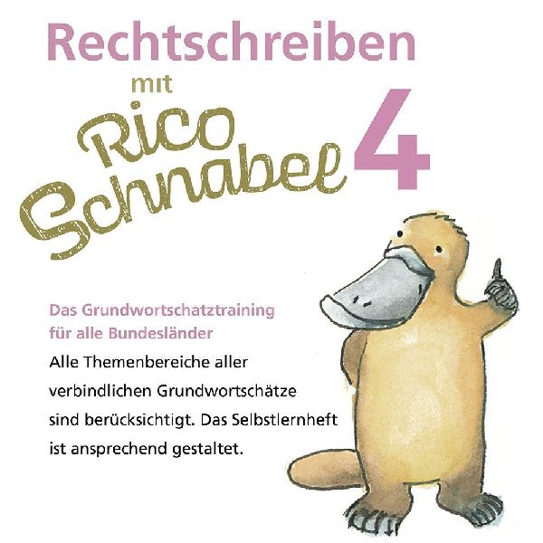 Rechtschreiben mit Rico Schnabel, Klasse 4