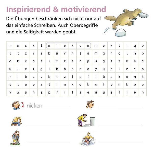 Rechtschreiben mit Rico Schnabel, Klasse 4