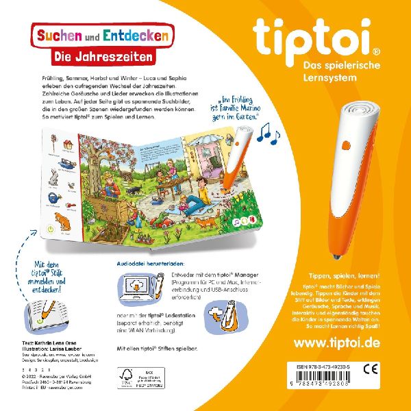 tiptoi® Suchen und Entdecken: Die Jahreszeiten