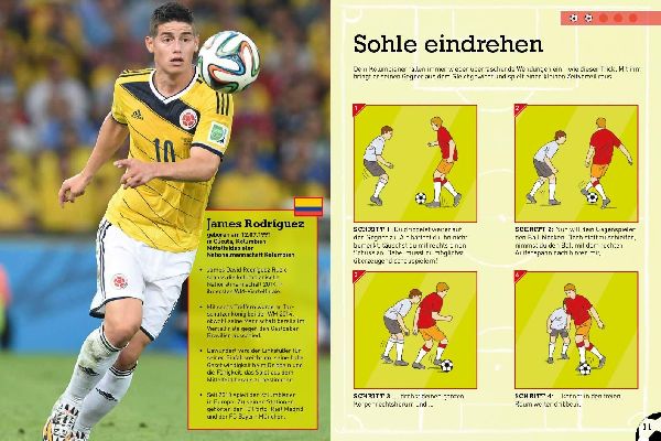 Die besten Fußballtricks  I Fussball Buch für Kinder ab 7 Jahren