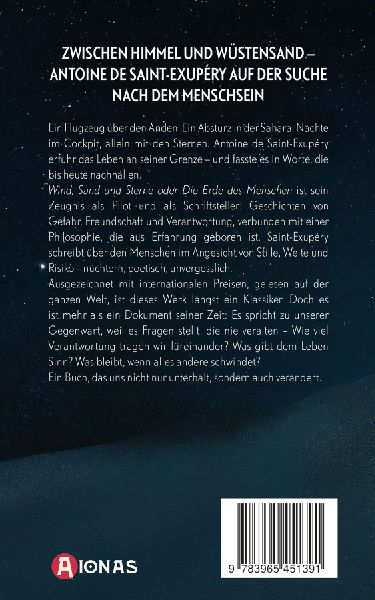 Wind, Sand und Sterne oder Die Erde des Menschen