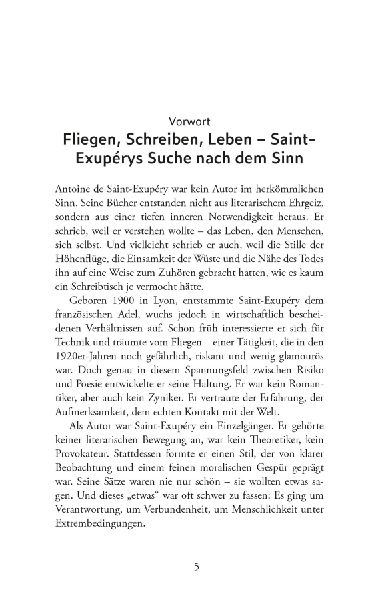 Wind, Sand und Sterne oder Die Erde des Menschen