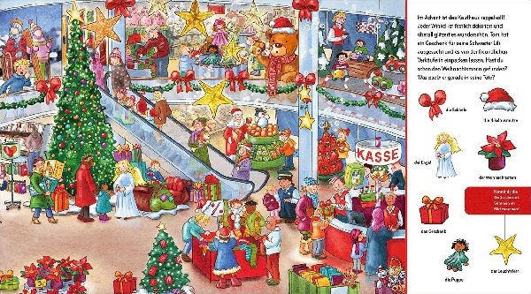 Suche und finde! Sound-Wimmelbuch - Weihnachten