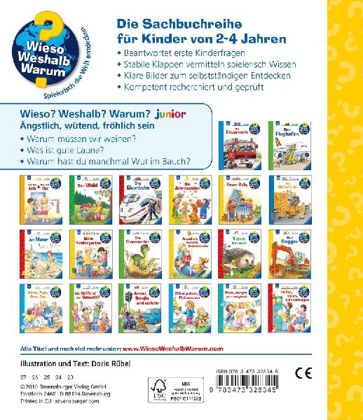 Wieso? Weshalb? Warum? junior, Band 32: Ängstlich, wütend, fröhlich sein