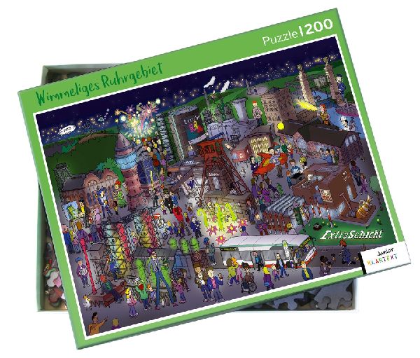 Puzzle Wimmeliges Ruhrgebiet