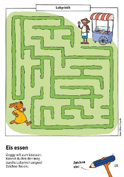 Kindergartenblock ab 4 Jahre - Rätsel-Spaß, Konzentration und Logik