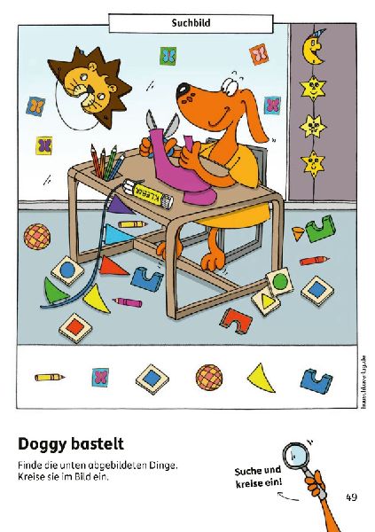 Kindergartenblock ab 4 Jahre - Rätsel-Spaß, Konzentration und Logik