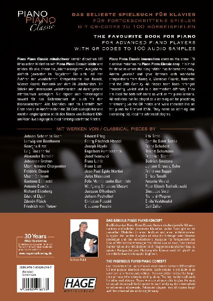Piano Piano Classic mittelschwer, Exclusive QR-Codes