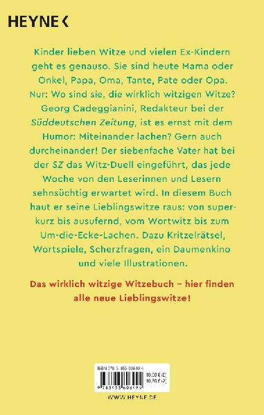 Das wirklich witzige Witzebuch