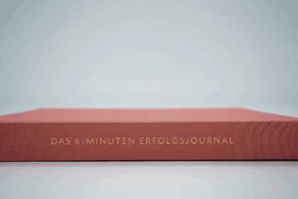 Das 6-Minuten-Erfolgsjournal (mittelblau)
