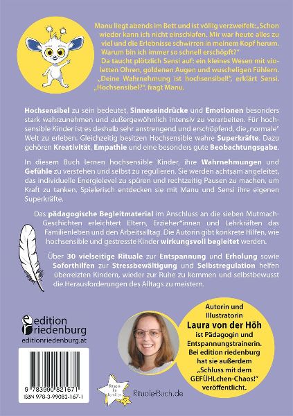 Sensi kennt deine Superkräfte! Was hochsensible Kinder brauchen: Mutmach-Geschichten, Selbstregulation und entspannende Rituale