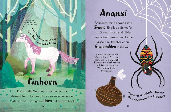 Mein liebstes Buch der Drachen, Kobolde und Einhörner
