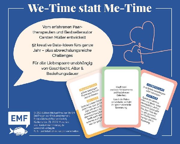 Kartenspiel: We Time - Ein Jahr Paarzeit