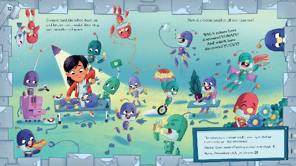 Pick a Story: A Dinosaur Unicorn Robot Adventure