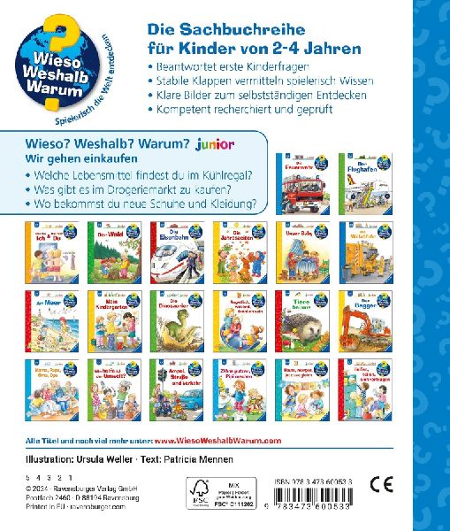 Wieso? Weshalb? Warum? junior, Band 50 - Wir gehen einkaufen