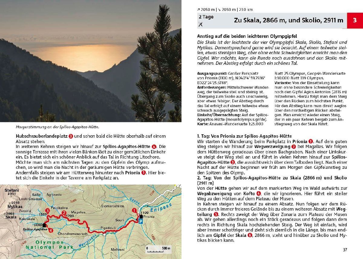 Griechenland: Olymp - Pilion. Kissavos, Skiathos, Alonnisos