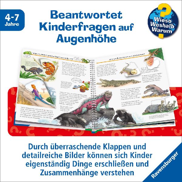 Wieso? Weshalb? Warum?, Band 64: Alles über Reptilien