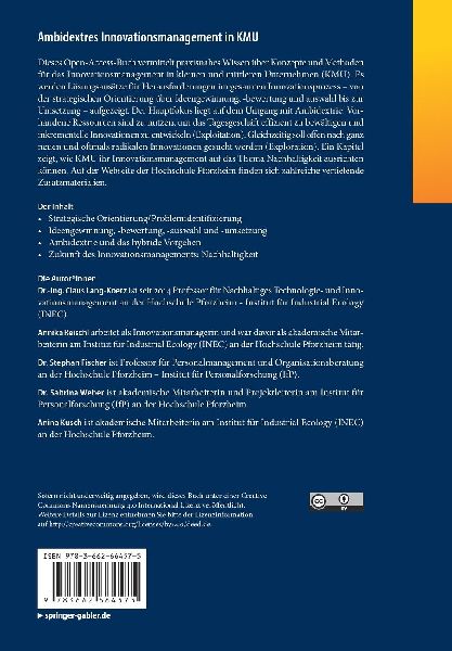 Ambidextres Innovationsmanagement in KMU