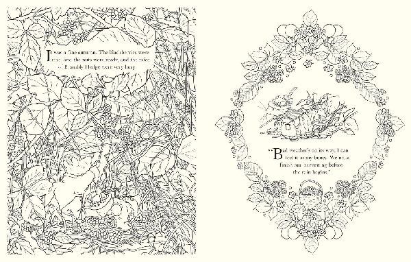 BRAMBLY HEDGE FESTIVE COLOU PB