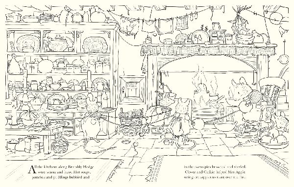 BRAMBLY HEDGE FESTIVE COLOU PB