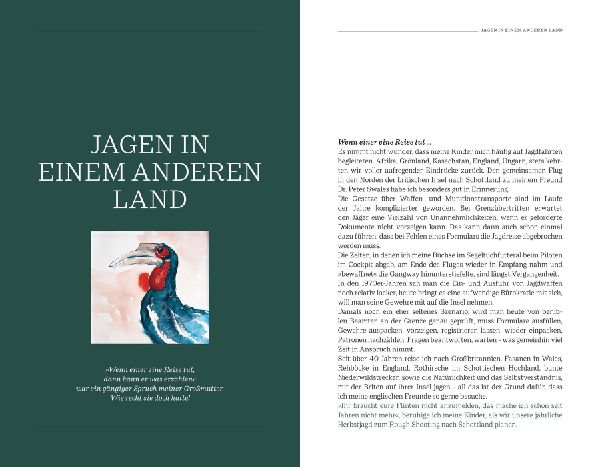 Ein Leben für die Jagd