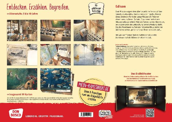 Edison. Das Rätsel des verschollenen Mauseschatzes. Kamishibai Bildkartenset