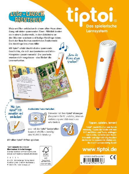 tiptoi® Lese-Lausch-Abenteuer - Zauberwald