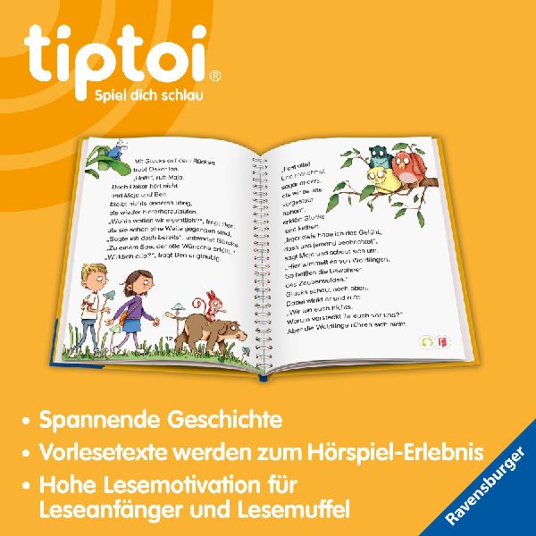 tiptoi® Lese-Lausch-Abenteuer - Zauberwald