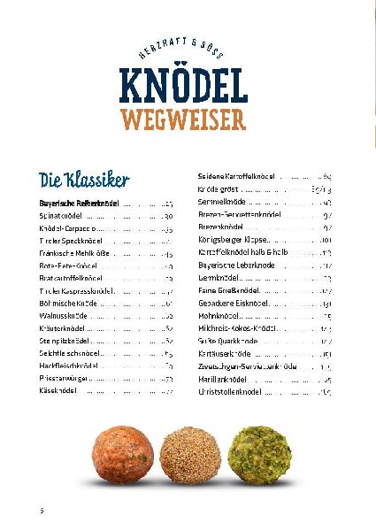 Knödellust herzhaft & süß
