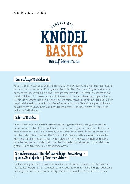 Knödellust herzhaft & süß