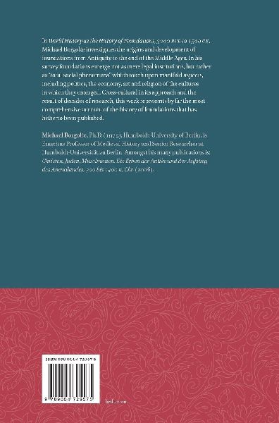 World History as the History of Foundations, 3000 Bce to 1500 CE