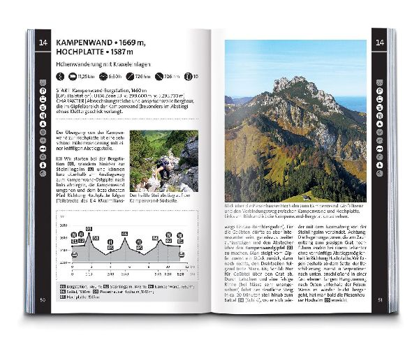 KOMPASS Wanderführer Chiemgauer Alpen, 65 Touren mit Extra-Tourenkarte