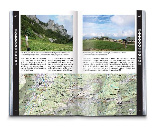 KOMPASS Wanderführer Chiemgauer Alpen, 65 Touren mit Extra-Tourenkarte