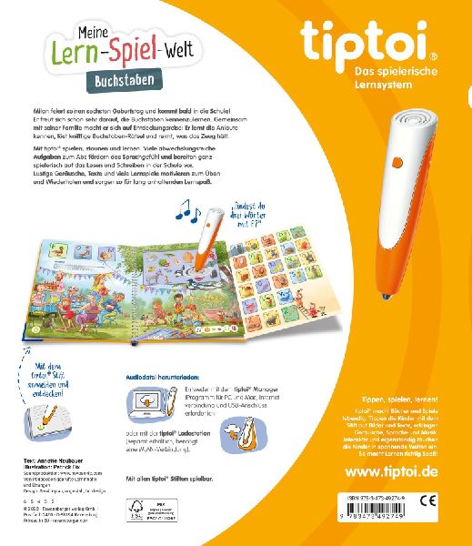 tiptoi® Meine Lern-Spiel-Welt - Buchstaben
