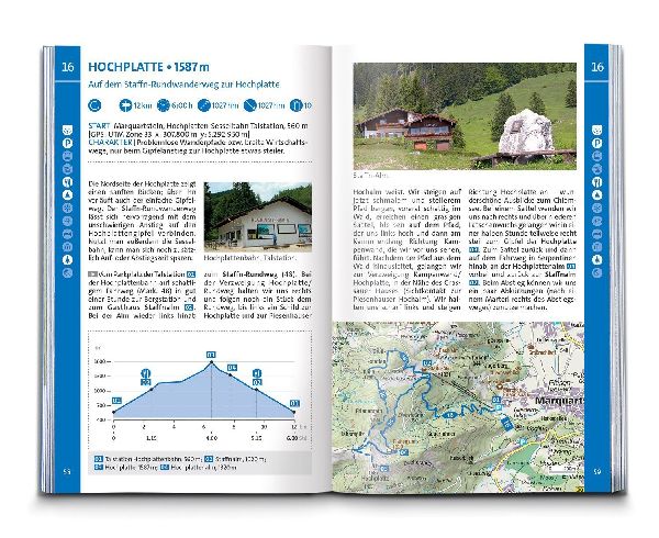 KOMPASS Wanderführer Chiemgauer Alpen, 65 Touren mit Extra-Tourenkarte