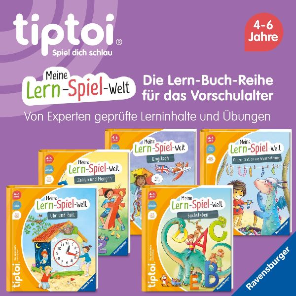 tiptoi® Meine Lern-Spiel-Welt - Buchstaben