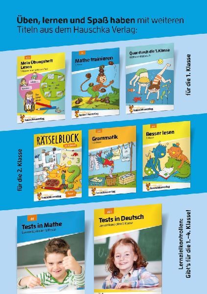 Mein Übungsheft Rechnen lernen 1. Klasse