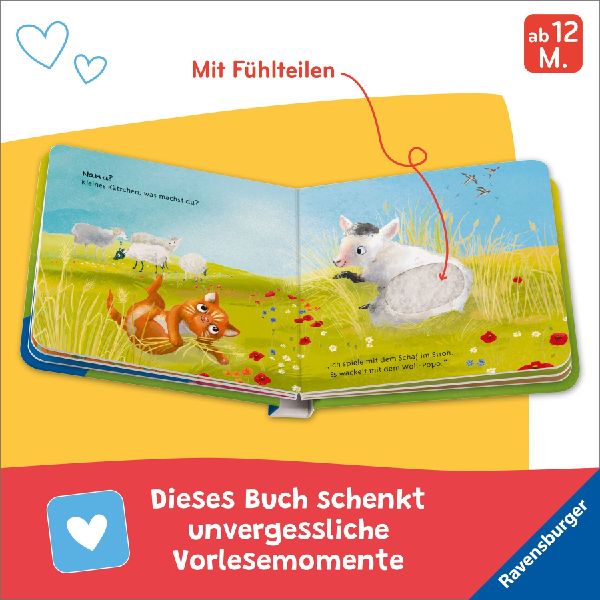 Mein liebstes Vorlese-Fühlbuch - Die kleine Katze