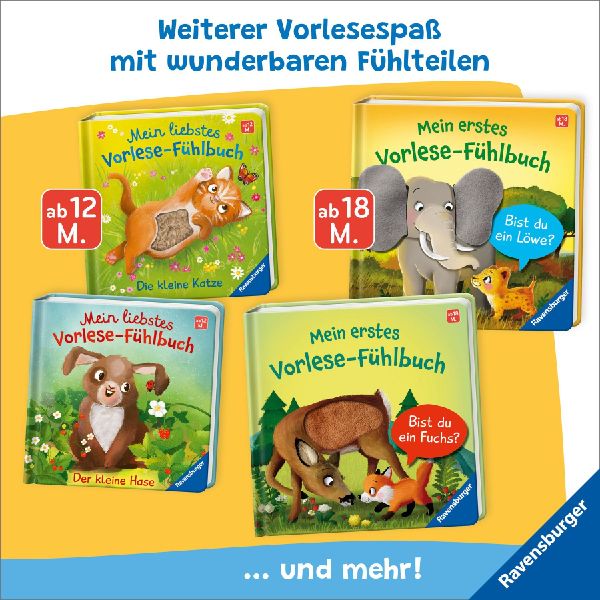 Mein liebstes Vorlese-Fühlbuch - Die kleine Katze