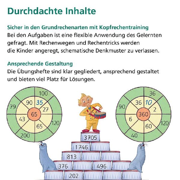 Das Übungsheft 4. Mathe. Neubearbeitung
