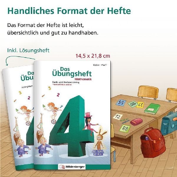 Das Übungsheft 4. Mathe. Neubearbeitung